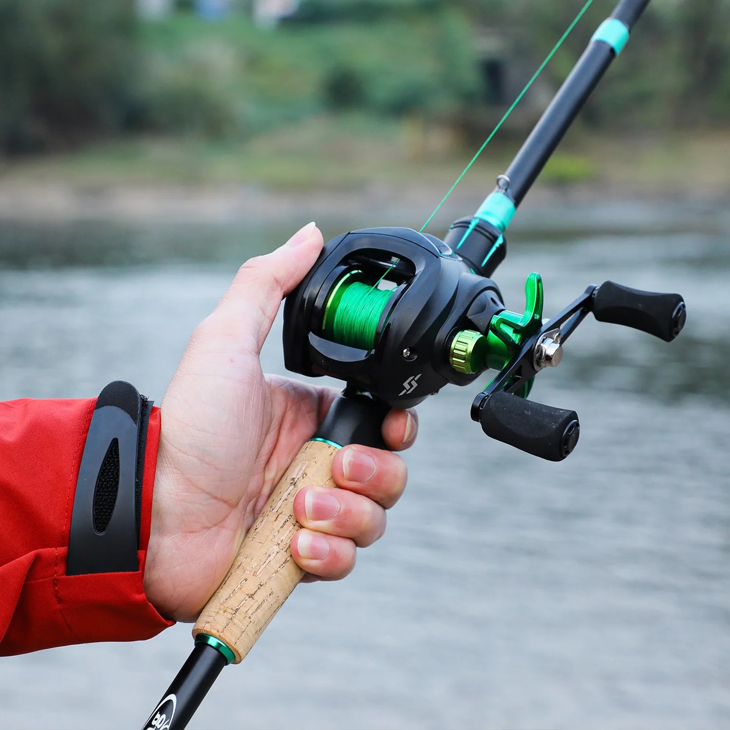 Combo Canne Casting 3-20g + Moulinets Casting 10Kg SOUGAYILANG