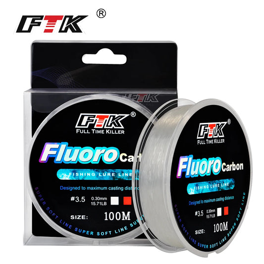 Fluorocarbones FTK 0.14-0.50mm 100m