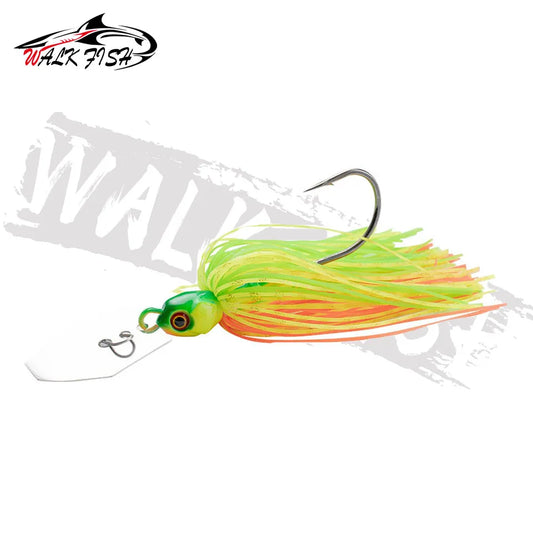ChatterBait Jaune/Orange WALK FISH