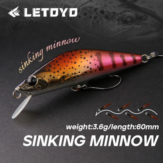 Poisson Nageurs Minnow 3.6g LETOYO