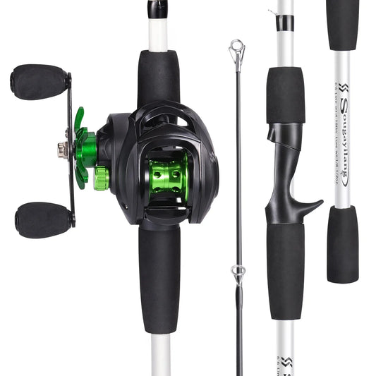 Combo Canne Casting 3-20g + Moulinets Casting 10Kg SOUGAYILANG