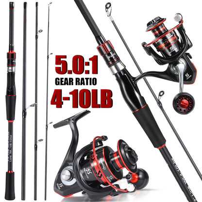 Combo Canne Spinning 3 - 15g + Moulinet Spinning SOUGAYILANG