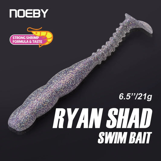 Leurres Souples Ryan Shad NOEBY 21g 150mm x4