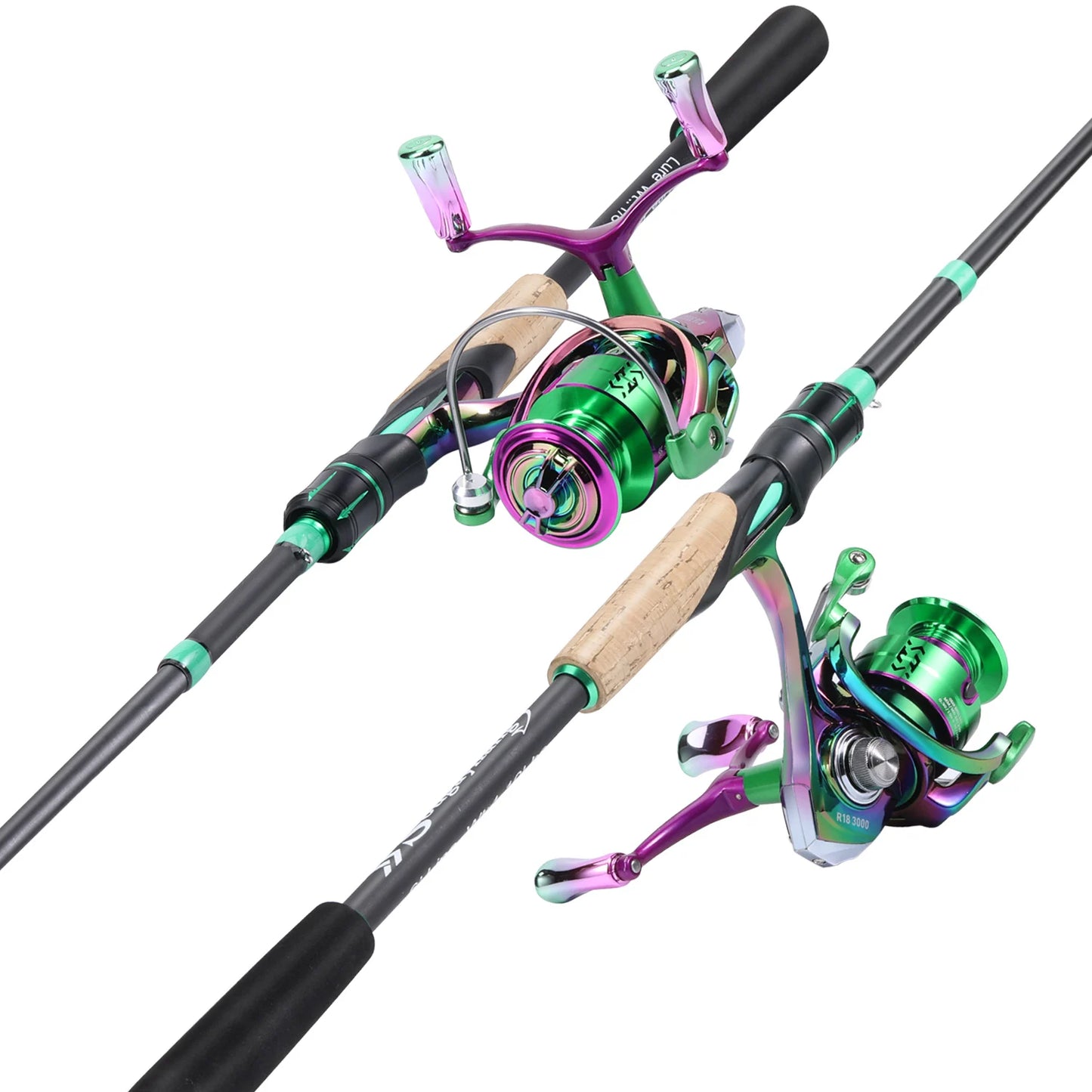 Combo Canne Spinning 3-20g + Moulinets Spinning SOUGAYILANG