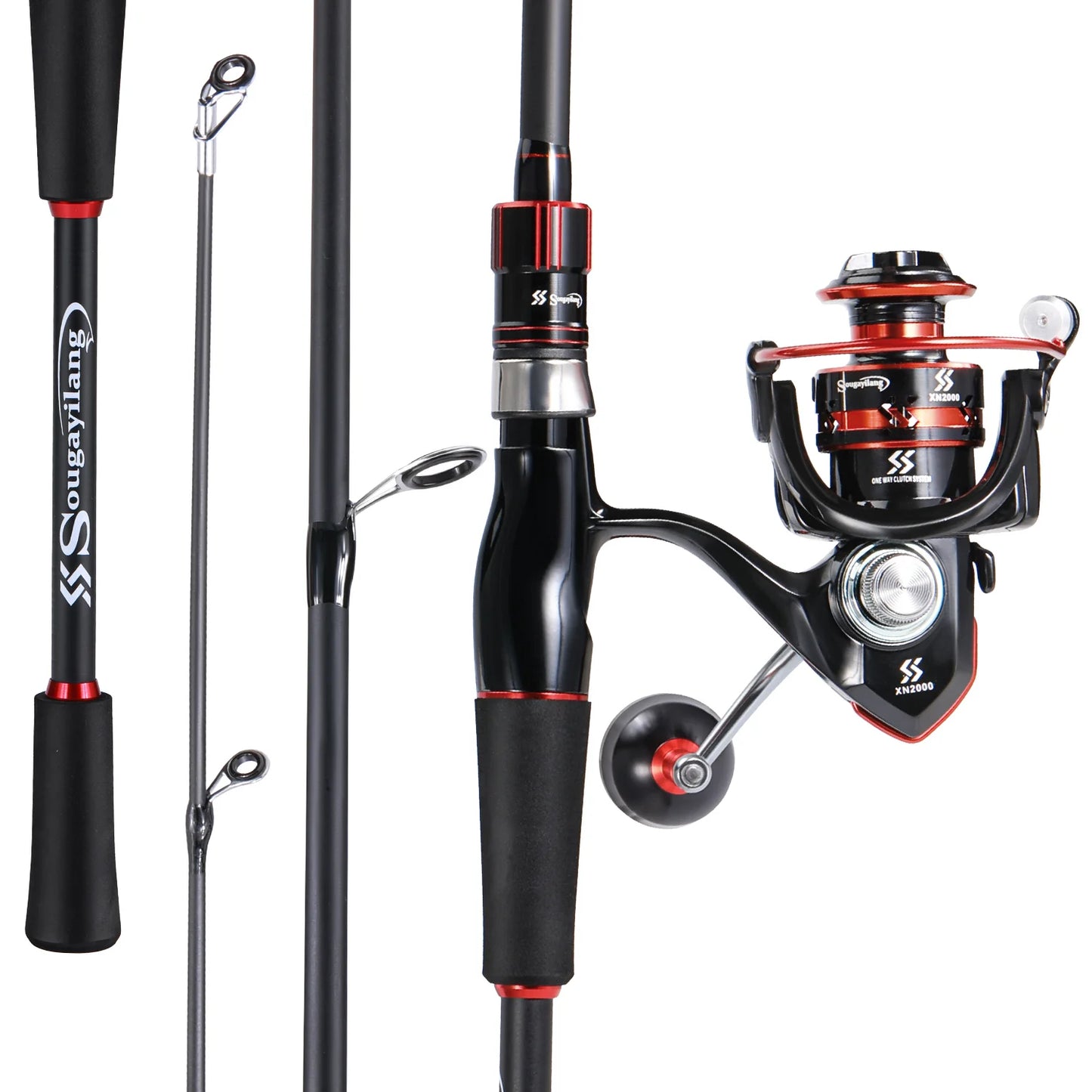 Combo Canne Spinning 3 - 15g + Moulinet Spinning SOUGAYILANG